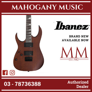 Ibanez GRG121DX-WNF RG GIO Series Electric Guitar, Walnut Flat