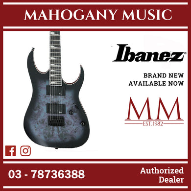 Ibanez GRG121PAR-KBF GIO Series Electric Guitar, Brown Black Burst Flat