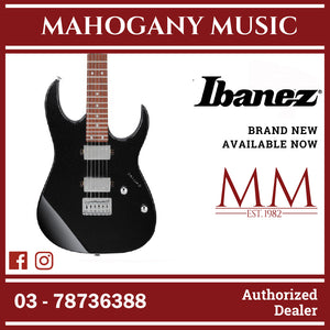 Ibanez GRG121SP-BKN RG GIO Series Electric Guitar, Black Night