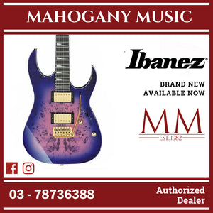 Ibanez GRG220PA-RLB RG GIO Series Electric Guitar, Royal Purple Burst