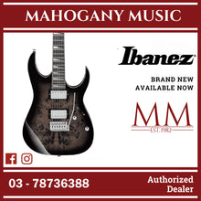 Ibanez GRG220PA1-BKB RG GIO Series Electric Guitar, Transparent Brown Black Burst