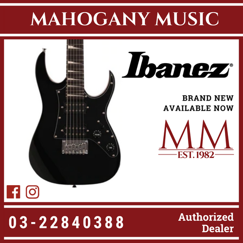 Ibanez GRGM21GB miKro - Black Night Electric Guitar