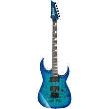 Ibanez GRGR221PA-AQB RG GIO Series Electric Guitar, Aqua Burst