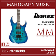 Ibanez GRGR221PA-AQB RG GIO Series Electric Guitar, Aqua Burst