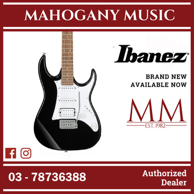 Ibanez GRX40-BKN RG GIO Series Electric Guitar, Black Night