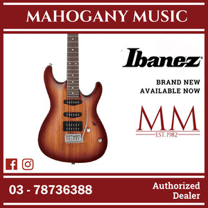 Ibanez GSA60-BS SA GIO Series Electric Guitar, Brown Sunburst