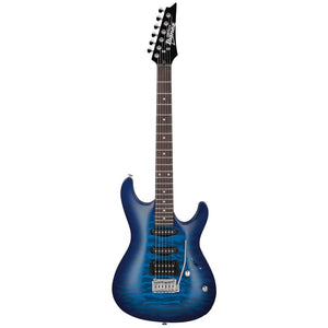 Ibanez GSA60QA-TBB SA GIO Series Electric Guitar, Transparent Blue burst