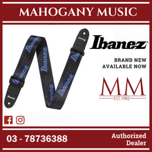 Ibanez GSD50-BL Ibanez Logo Guitar Strap, Blue