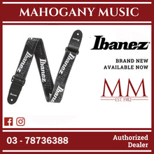 Ibanez GSD50-P6 Ibanez Logo Guitar Strap, Black