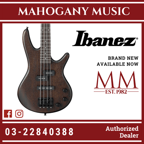 Ibanez GSRM20B miKro - Walnut Flat Bass Guitar