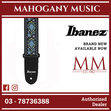Ibanez GSV50-P1 Vintage Style Strap, Light Blue