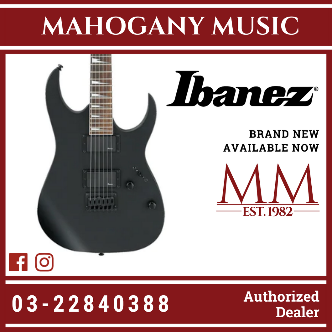 Ibanez grg121dx black flat 2025