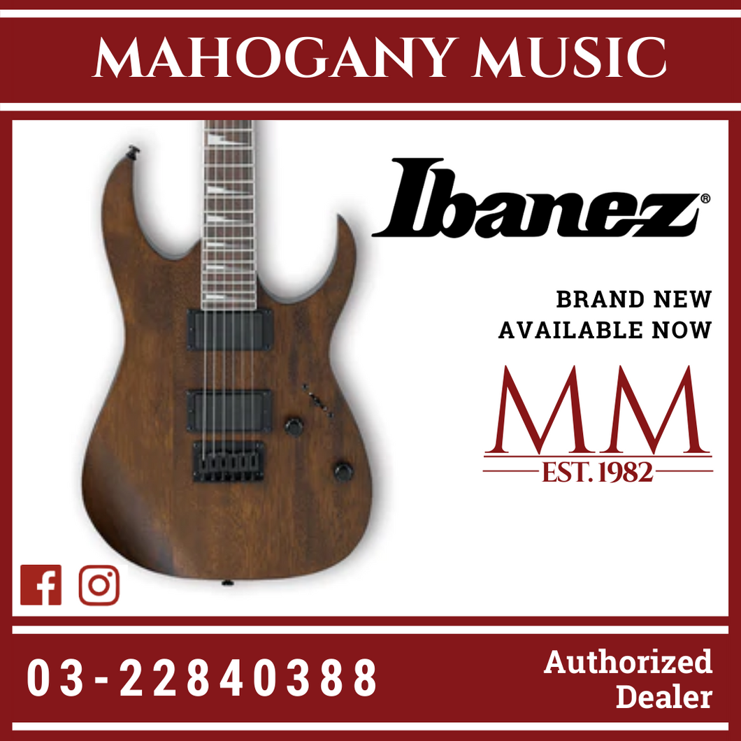 Ibanez Gio GRG121DX - Walnut Flat Electric Guitar