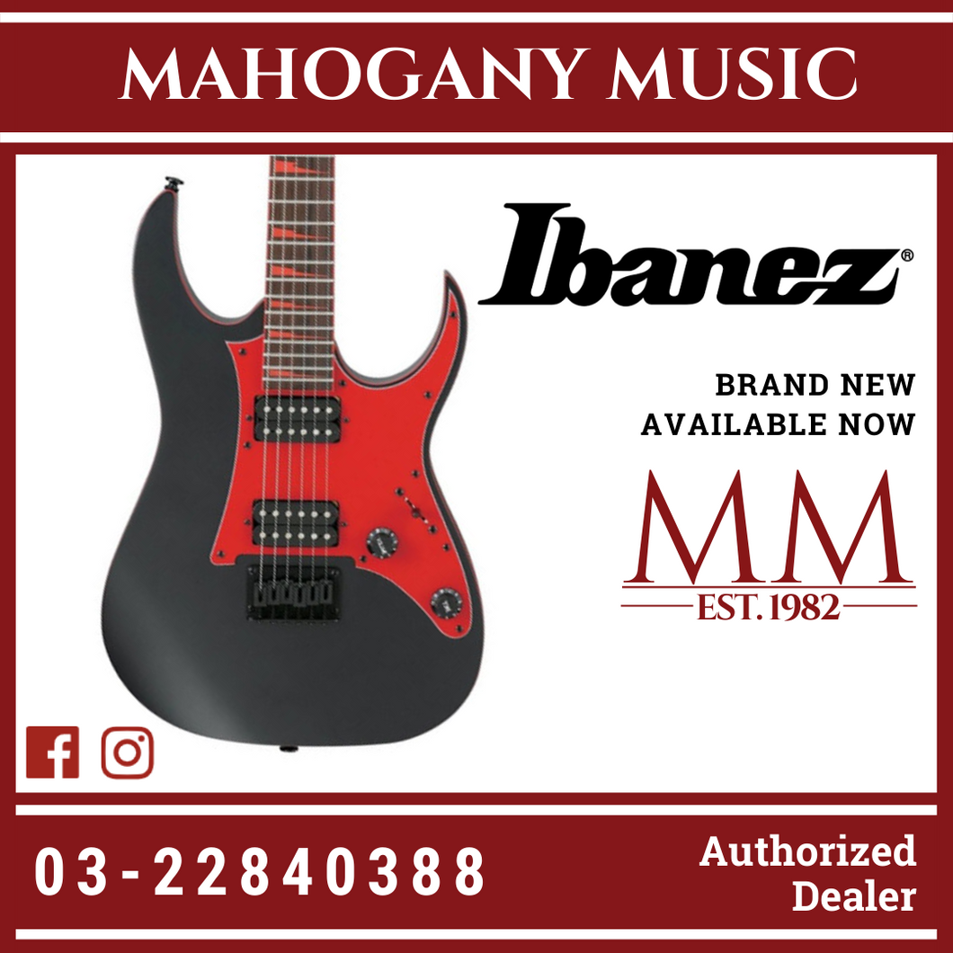 Ibanez Gio GRG131DX - Black Flat Electric Guitar