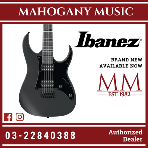 Ibanez Gio GRGR131EX - Black Flat Electric Guitar