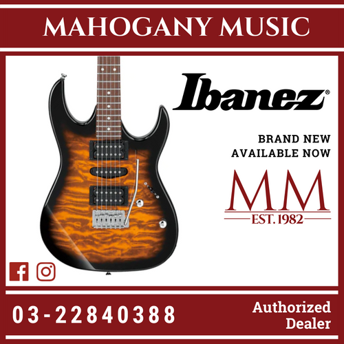 Ibanez Gio GRX70QA Electric Guitar - Sunburst