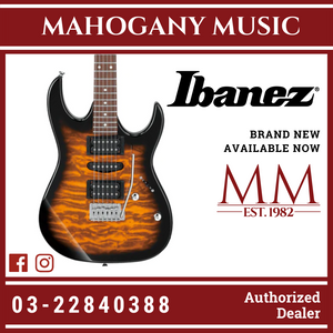 Ibanez Gio GRX70QA Electric Guitar - Sunburst