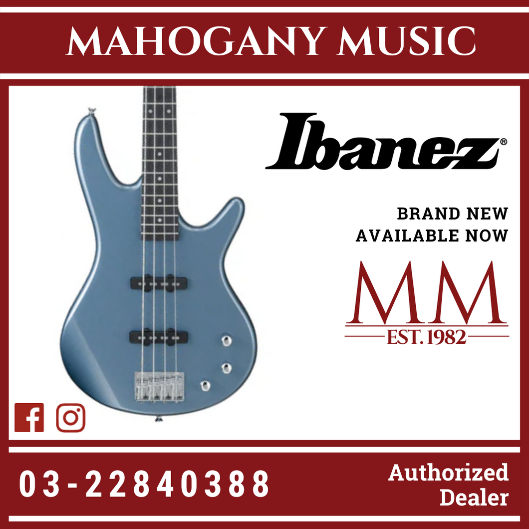 Ibanez Gio GSR180 4-String Bass Guitar Baltic Blue Metallic
