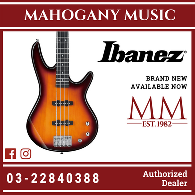 Ibanez Gio GSR180 4-String Bass Guitar - Brown Sunburst