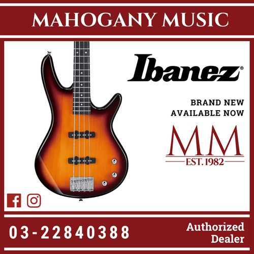 Ibanez Gio GSR180 4-String Bass Guitar - Brown Sunburst