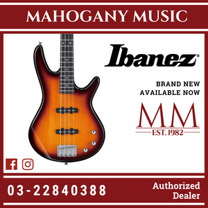 Ibanez Gio GSR180 4-String Bass Guitar - Brown Sunburst