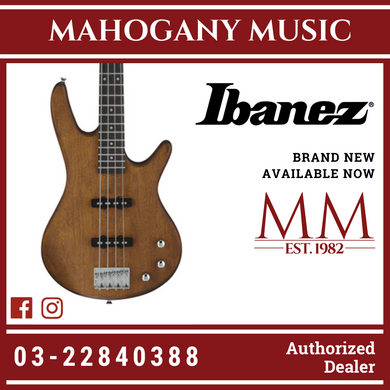 Ibanez Gio GSR180 4-String Bass Guitar - Transparent Light Brown Flat