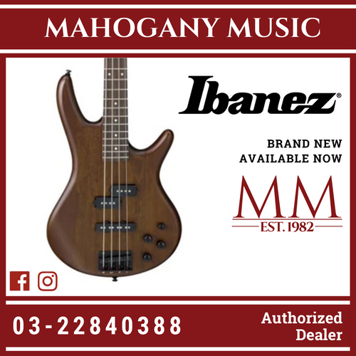 Ibanez Gio GSR200B - Walnut Flat Bass Guitar
