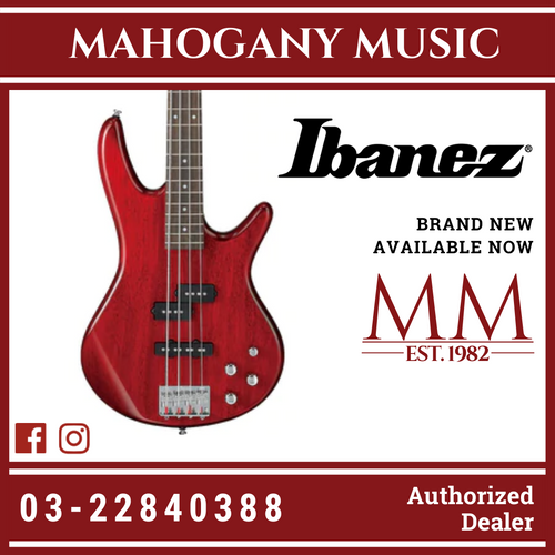 Ibanez Gio GSR200 - Transparent Red Bass Guitar