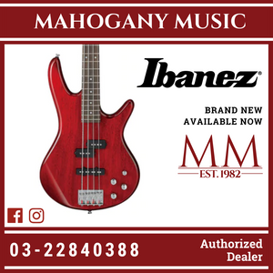 Ibanez Gio GSR200 - Transparent Red Bass Guitar