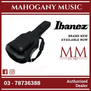 Ibanez IAB540-BK POWERPAD Designer Collection Gig Bag for Acoustic Guitar, Black