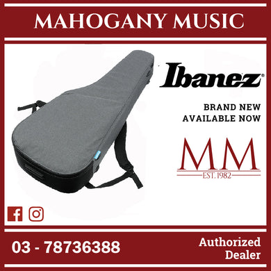 Ibanez IAB724-CGY POWERPAD ULTRA Gig Bag for Acoustic Guitar & Full Hollow Body, Charcoal Gray
