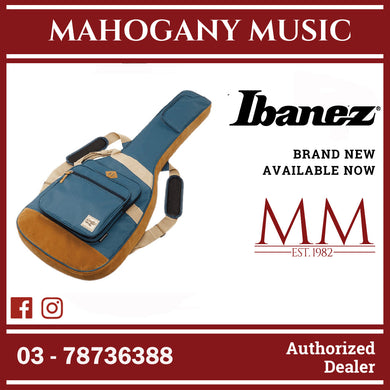 Ibanez IGB541-DB POWERPAD Designer Collection Gig Bag for Electric Guitar, Deep Blue