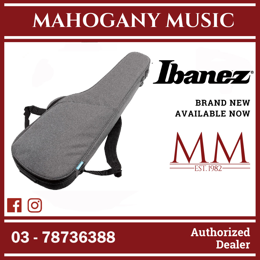 Ibanez IGB724 CGY POWERPAD ULTRA Gig Bag for Electric Guitar Charcoal Mahogany Music