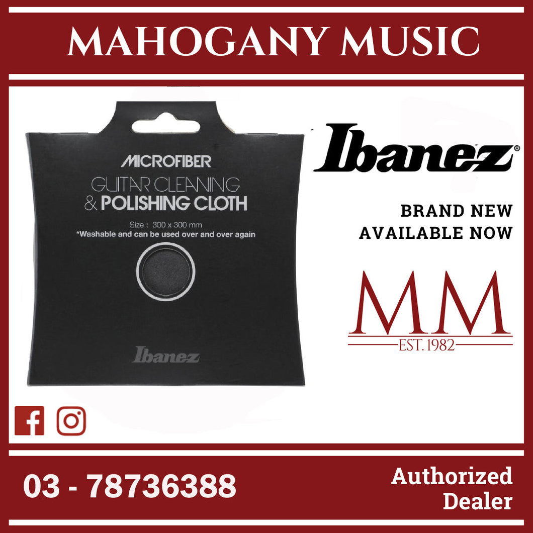 Ibanez IGC100 Microfiber Guitar Cleaning and Polishing Cloth