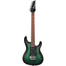 Ibanez KIKOSP3-TEB Kiko Loureiro Signature Kiko Series Electric Guitar, Transparent Emerald Burst