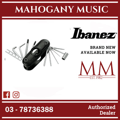 Ibanez MTZ11-BBK Quick Access Multi Tool, Black