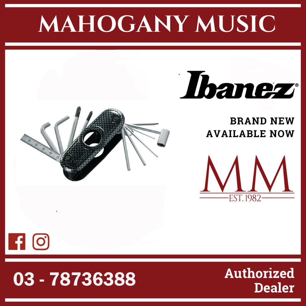 Ibanez MTZ11-CFP Quick Access Multi Tool, Carbon Fiber Pattern Limited Edition
