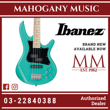 Ibanez Mezzo SRMD200K - Aqua Green Bass Guitar