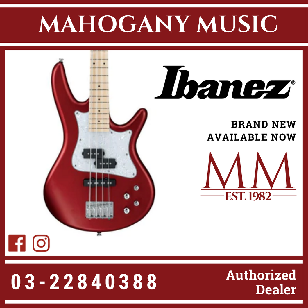 Ibanez Mezzo SRMD200 - Candy Apple Matte Bass Guitar