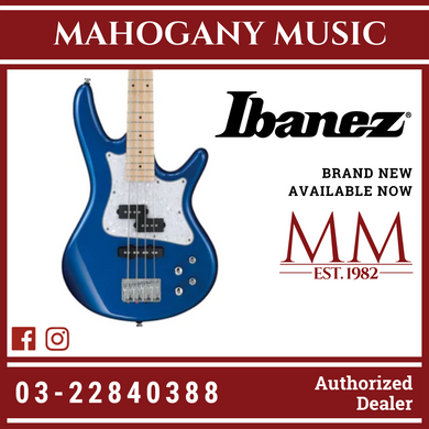 Ibanez Mezzo SRMD200 - Sapphire Blue Metallic Bass Guitar