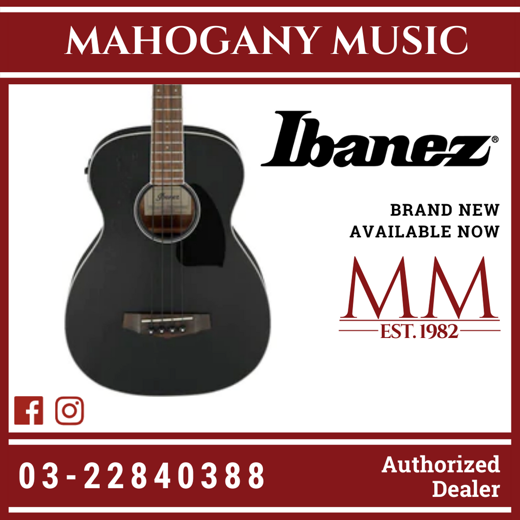 Ibanez PCBE14MH Acoustic-electric Bass - Weathered Black