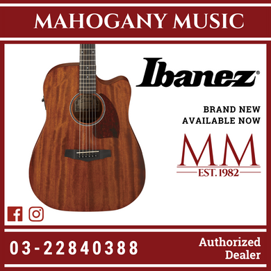 Ibanez PF12MHCE - Open Pore Natural Acoustic Guitar