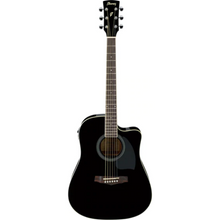 Ibanez PF15ECE - Black High Gloss Acoustic Guitar