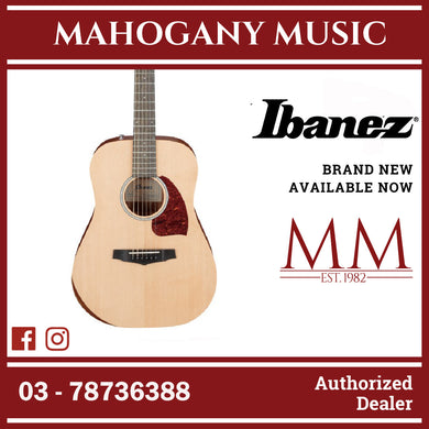 Ibanez PF15JR-OPN Performance Series Acoustic Guitar, Open Pore Natural