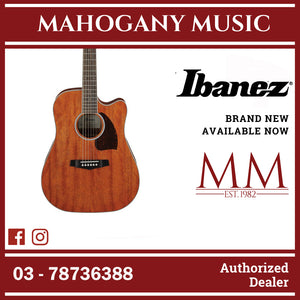 Ibanez PF16MWCE-OPN Performance Series Acoustic Electric Guitar, Open Pore Natural