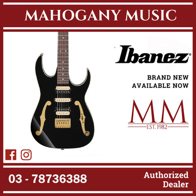 Ibanez PGM50-BK Paul Gilbert Signature PGM Series Electric Guitar, Black