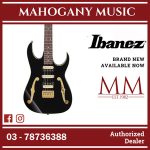 Ibanez PGM50-BK Paul Gilbert Signature PGM Series Electric Guitar, Black