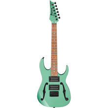 Ibanez PGMM21-MGN Paul Gilbert Signature PGM miKro Series Electric Guitar, Metallic Light Green