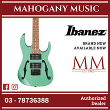 Ibanez PGMM21-MGN Paul Gilbert Signature PGM miKro Series Electric Guitar, Metallic Light Green