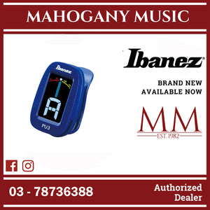 Ibanez PU3-BL Chromatic Tuner, Blue
